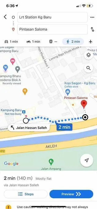 Rumah Hinggap 1 Balcony And 2-Bedroom Facing Gorgeous Klcc View Kuala Lumpur Apartment