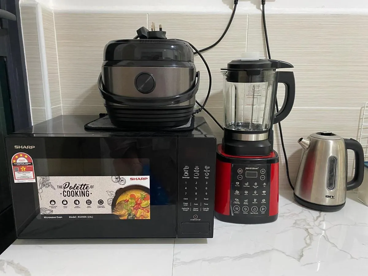 Apartment Rumah Hinggap 1 Balcony And 2-Bedroom Facing Gorgeous Klcc View Kuala Lumpur