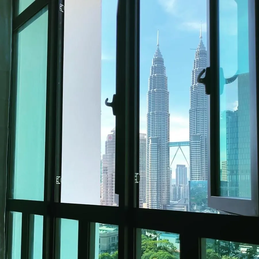 Rumah Hinggap 1 Balcony And 2-Bedroom Facing Gorgeous Klcc View Kuala Lumpur Malaysia