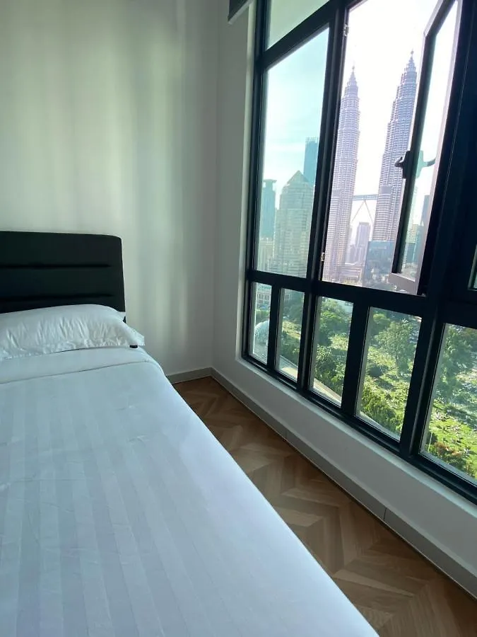 Apartment Rumah Hinggap 1 Balcony And 2-Bedroom Facing Gorgeous Klcc View Kuala Lumpur
